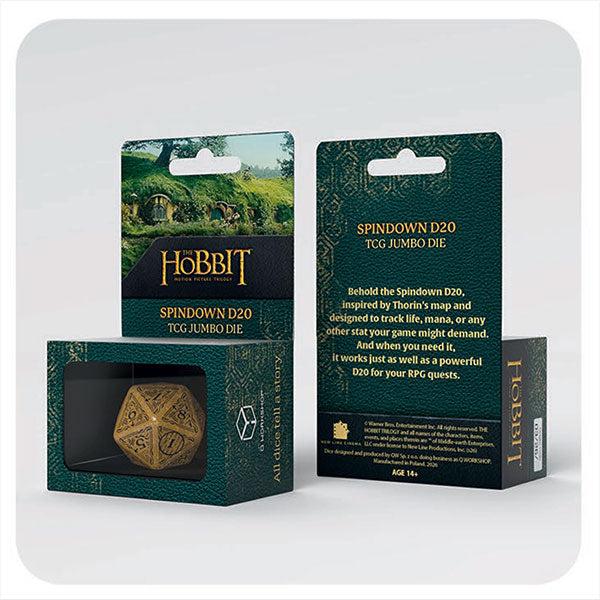 The Hobbit TCG Jumbo D20 Dice - Solaris