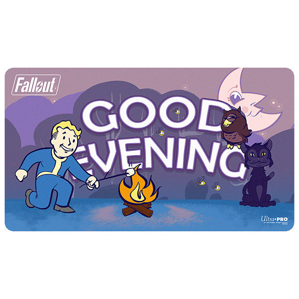 UltraPro Fallout Double Sided Playmat - Good Morning/Good Evening