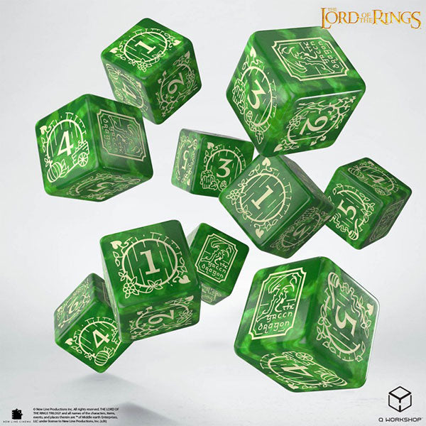 10d6 Set The Lord of the Rings - The Shire - Dice Set