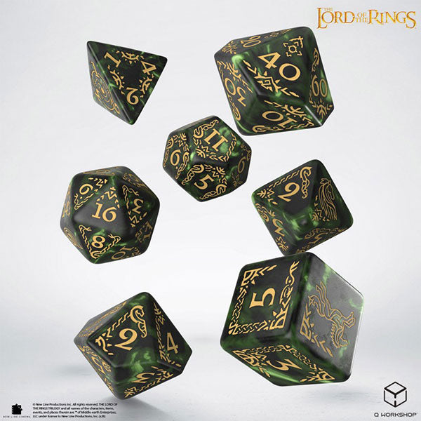 7-Die Set The Lord of the Rings - Rohan - Dice Set