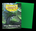Dragon Shield Sleeves Standard Dual Matte Apple Green/Silver