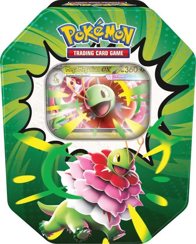 Pokemon Ascended Heroes Tin (Mega Meganium)