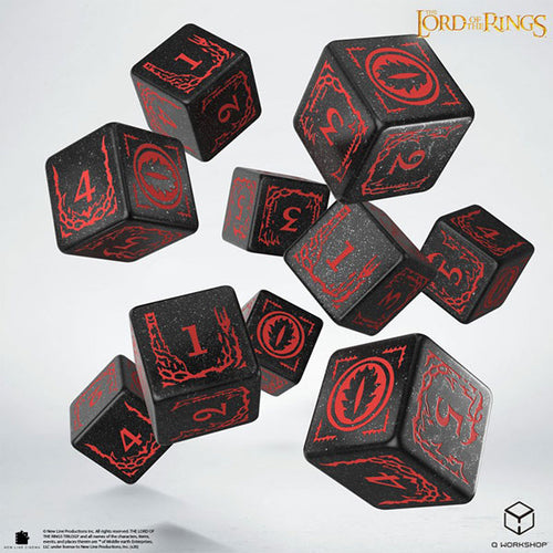 10d6 Set The Lord of the Rings - Mordor - Dice Set