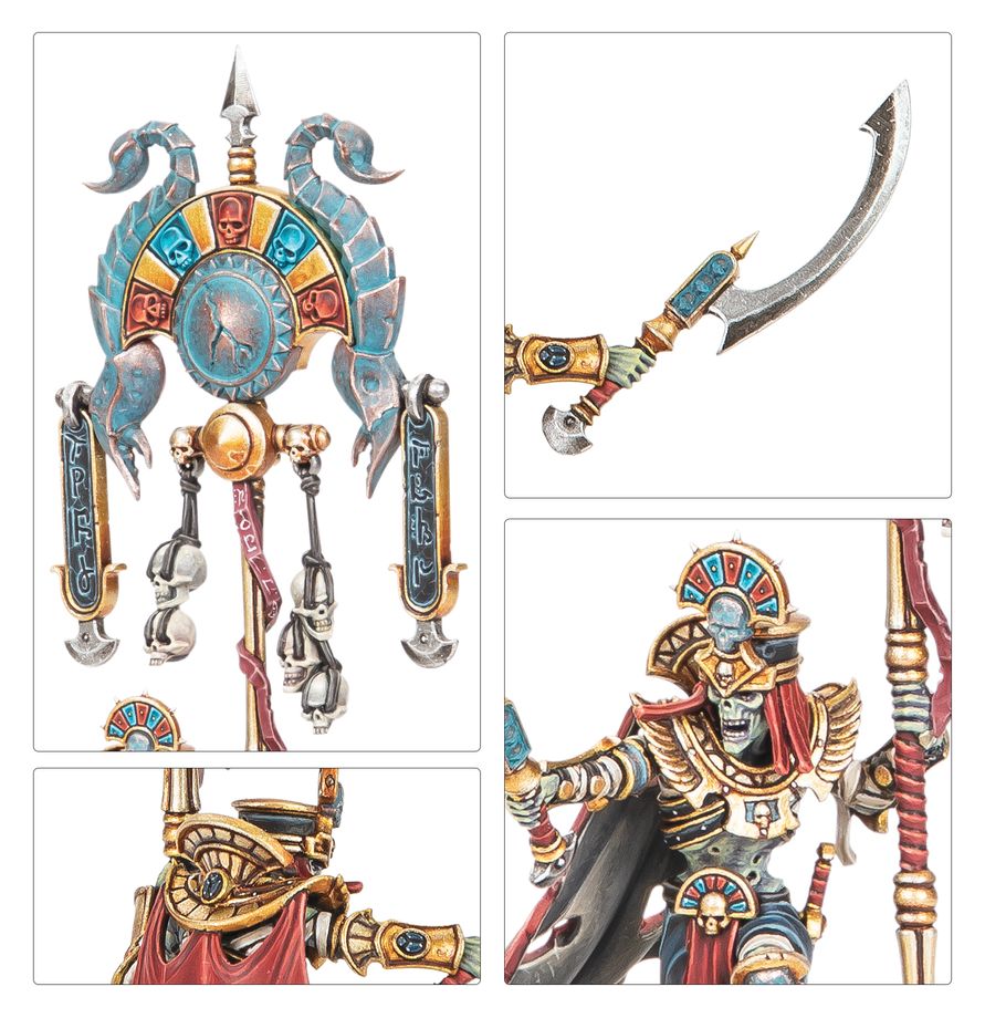 Warhammer Old World Tomb Kings of Khemri Royal Heralds