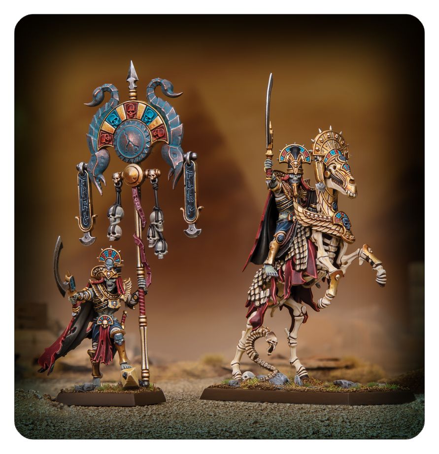 Warhammer Old World Tomb Kings of Khemri Royal Heralds