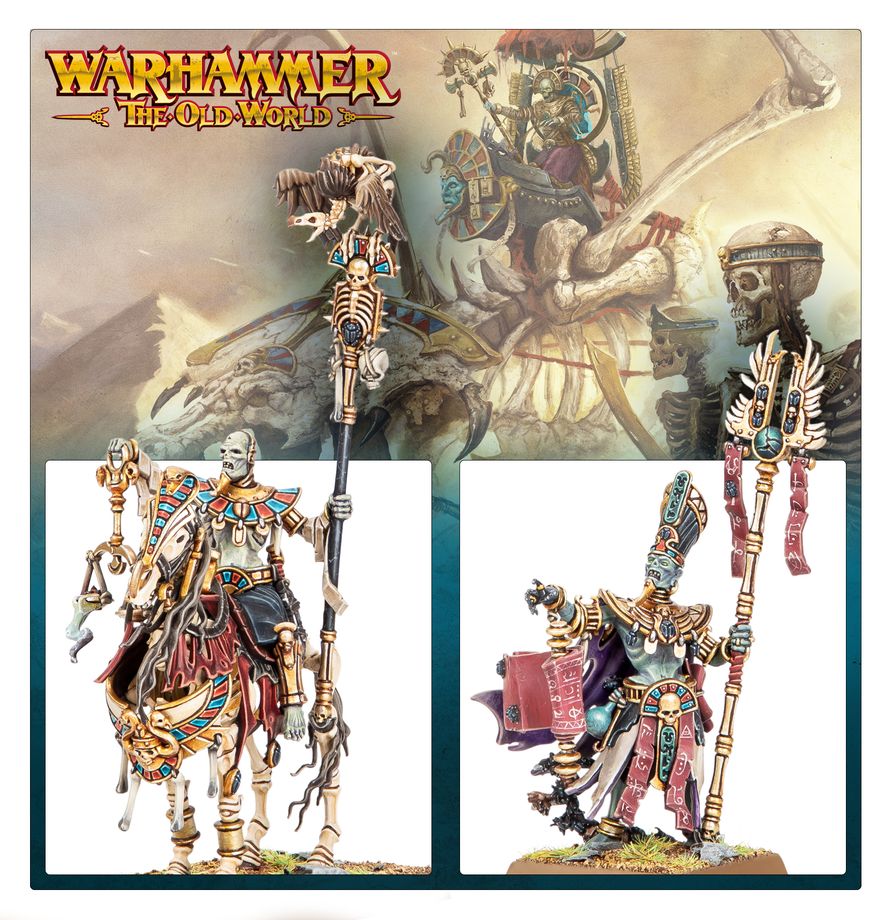 Warhammer The Old World - Tomb Kings of Khemri Liche Priests