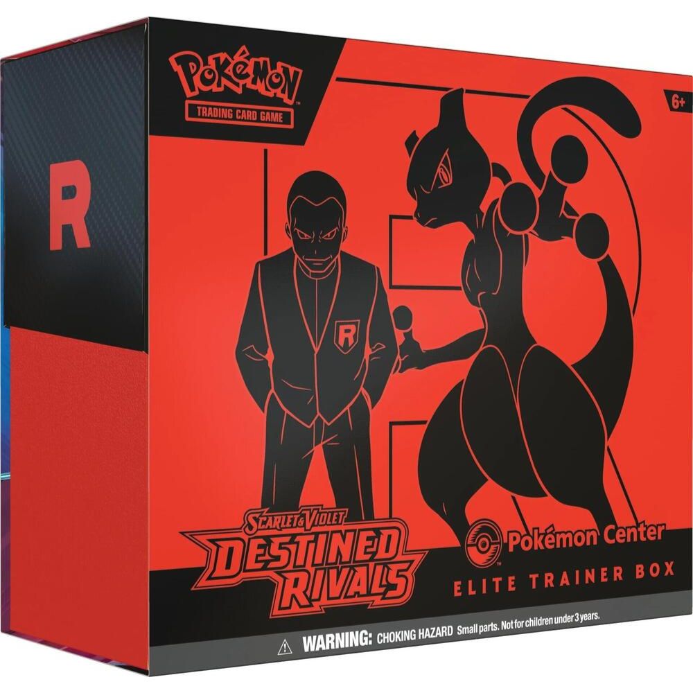 Destined Rivals Pokemon Center Elite Trainer Box - SV10: Destined Rivals (DRI)