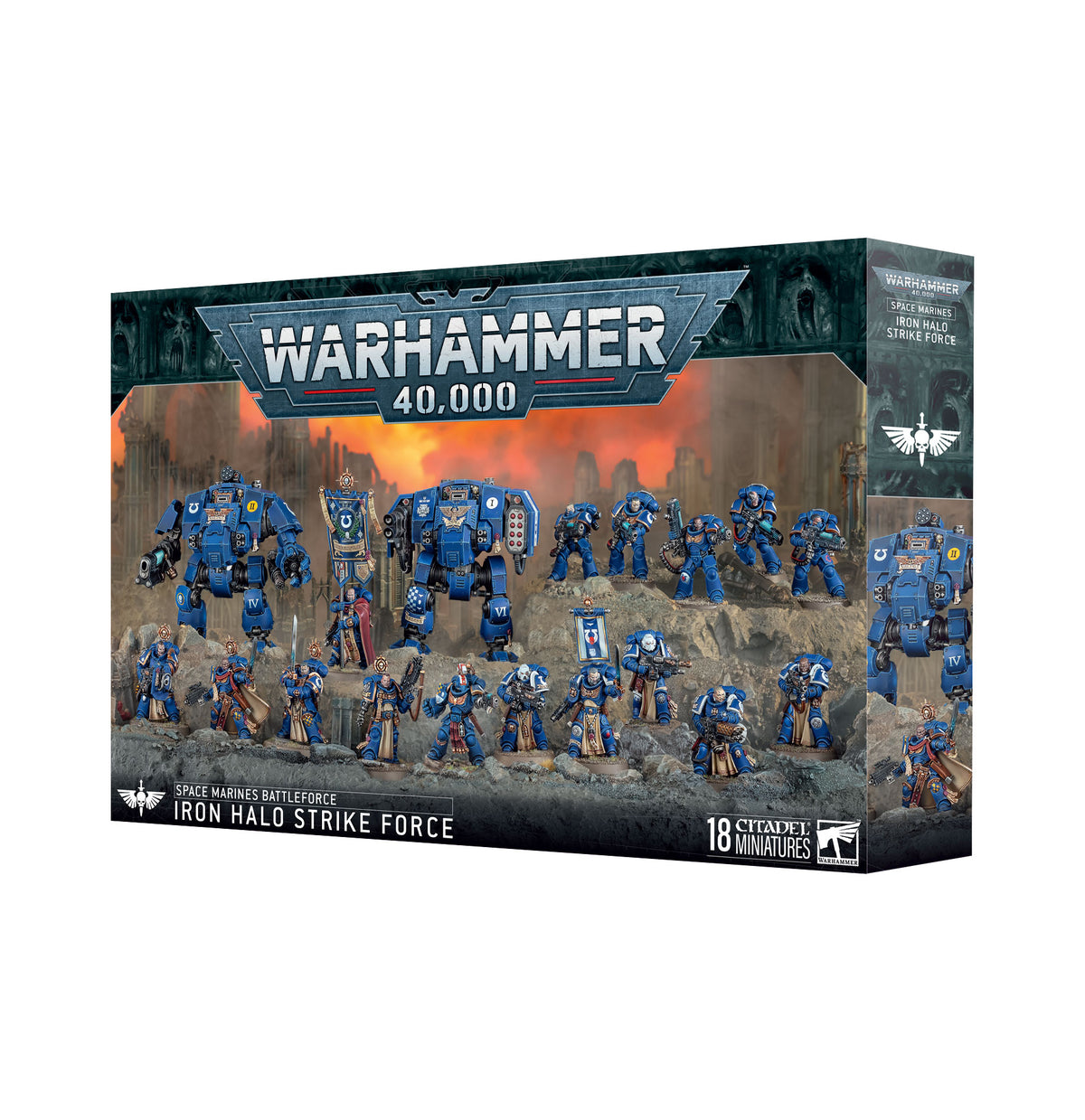 Warhammer 40,000 - Space Marines Battleforce Iron Halo Strike Force
