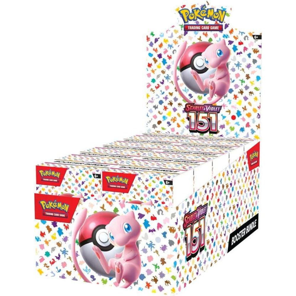 151 Booster Bundle Display - SV: Scarlet & Violet 151 (MEW)