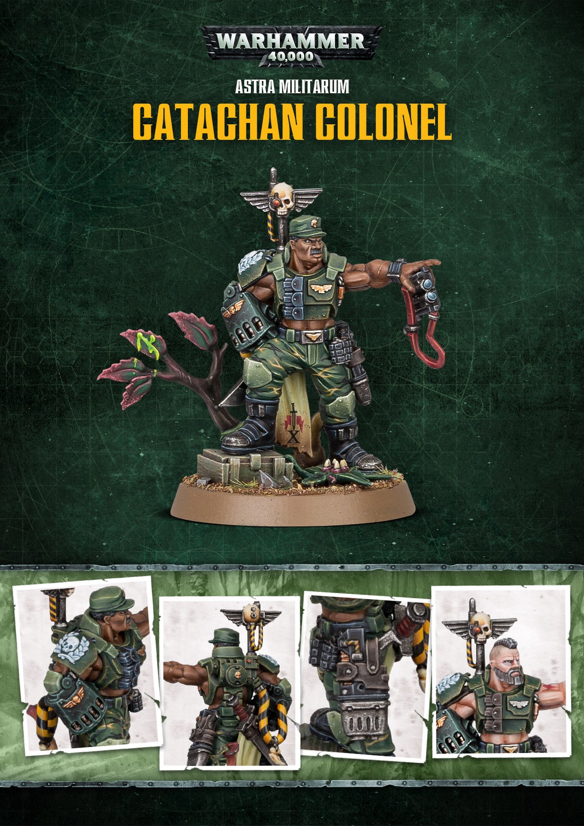 Warhammer 40,000: Astra Militarum Catachan Colonel
