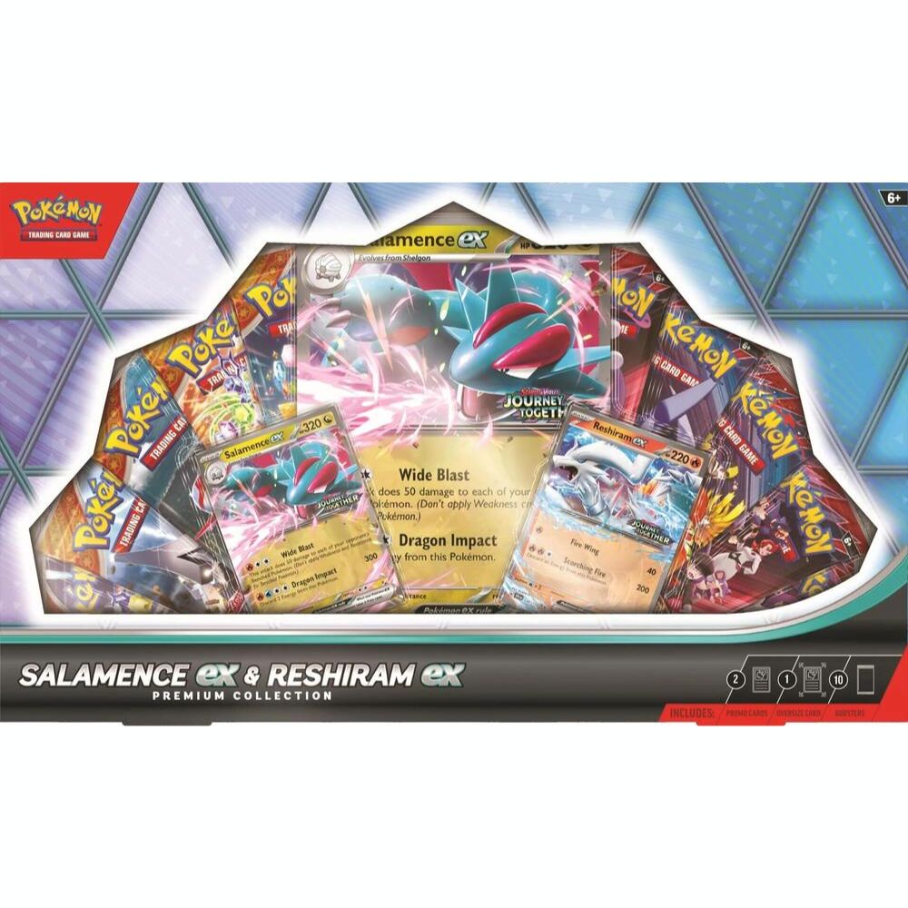 Pokemon Salamence ex & Reshiram ex Premium Collection