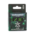 Warhammer 40,000 - Necrons Destroyer Cult Dice