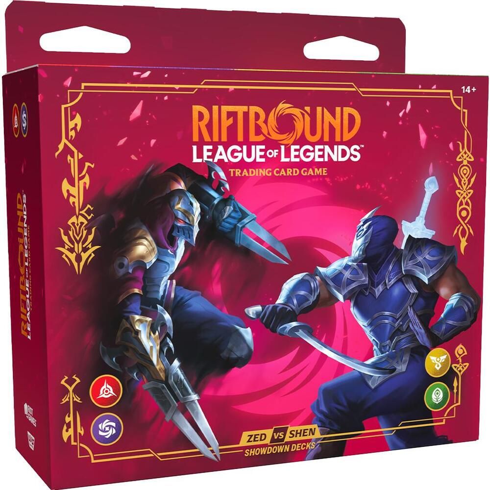 Riftbound Vendetta Showdown Decks - Zed VS Shen