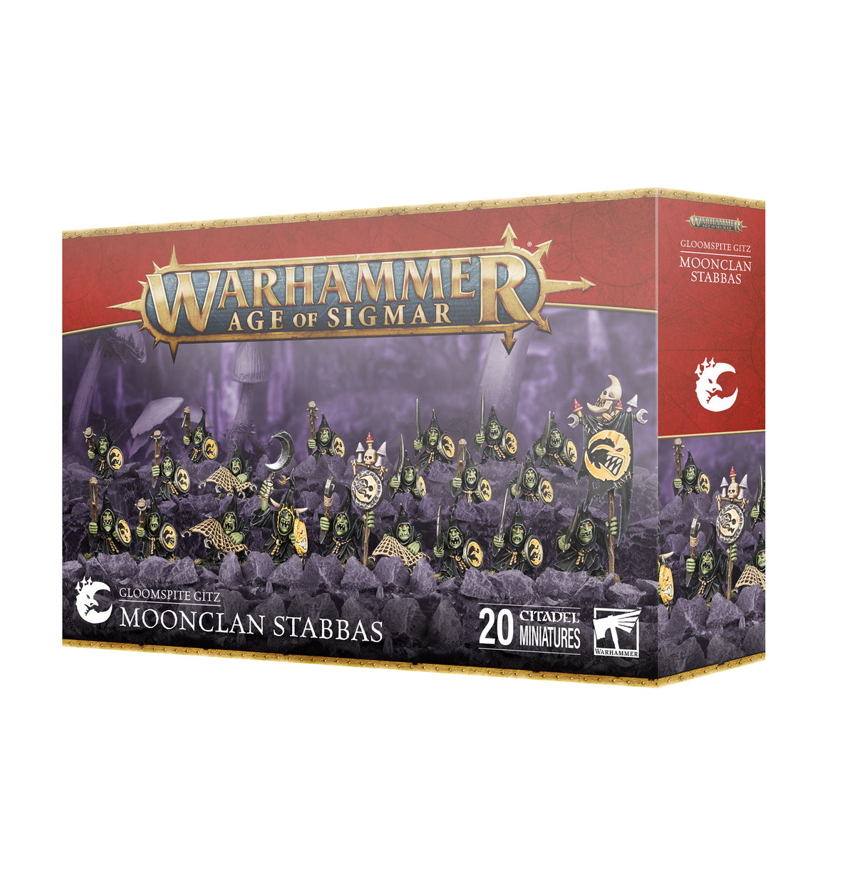 Warhammer Age of Sigmar: Gloomspite Gitz Moonclan Stabbas