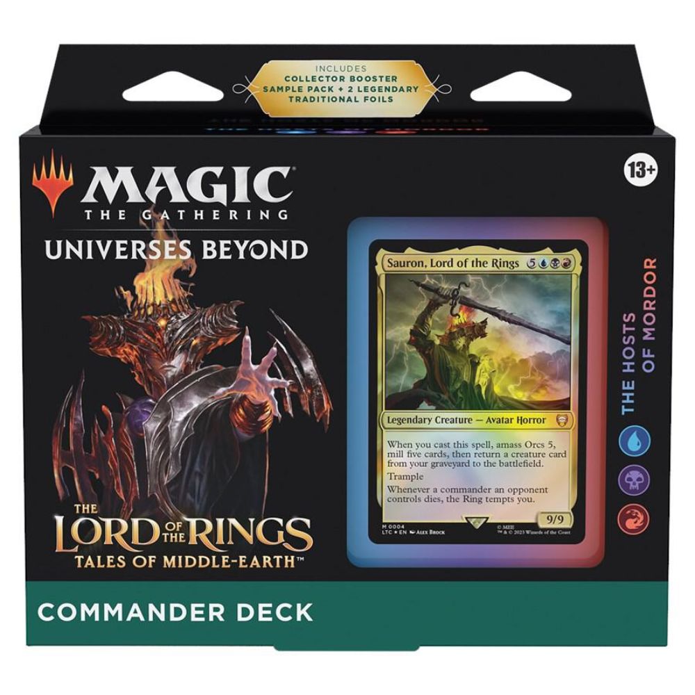 LOTR: Tales of Middle-earth Commander Deck - The Hosts of Mordor