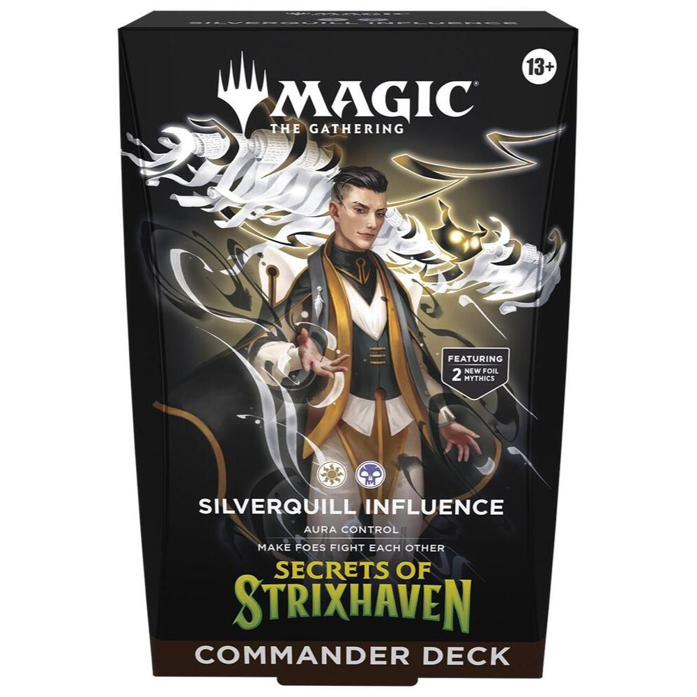 Secrets of Strixhaven Commander Deck - Silverquill Influence