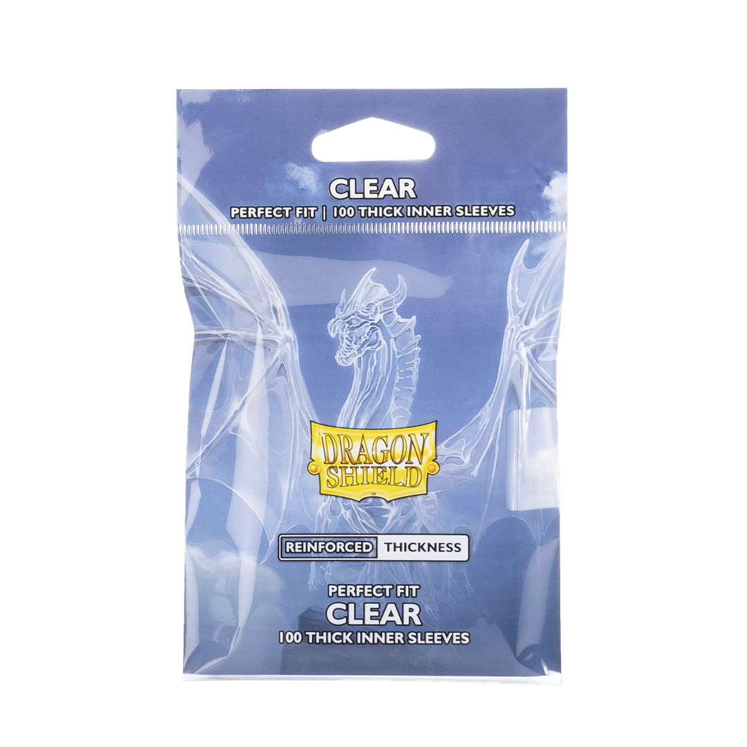 Dragon Shield Perfect Fit Thick Clear Inner Sleeves