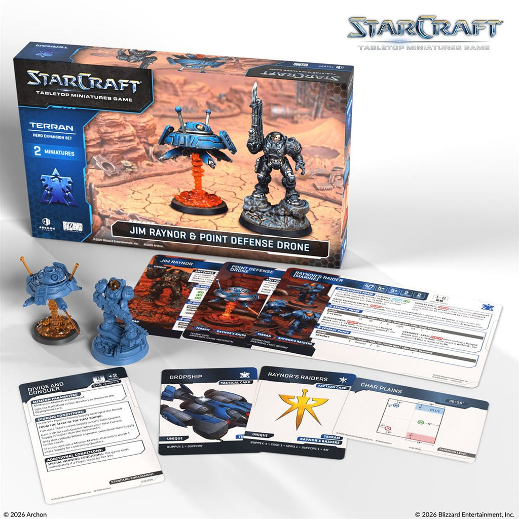 StarCraft TMG - Jim Raynor & Point Defense Drone