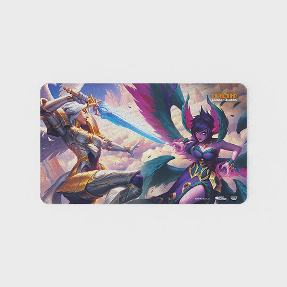 Riftbound Vendetta Kayle Vs Morgana Playmat