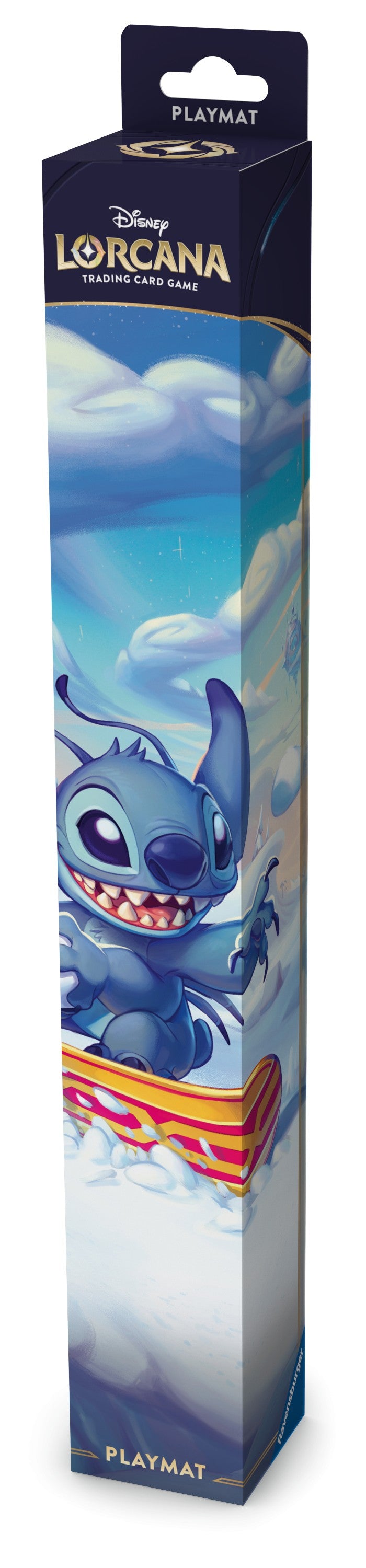 Disney Lorcana Playmat - Snowboarding Stitch