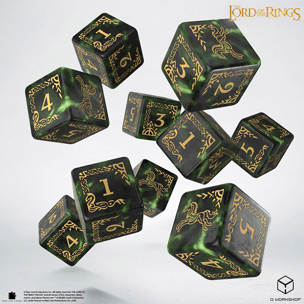 10d6 Set The Lord of the Rings - Rohan - Dice Set