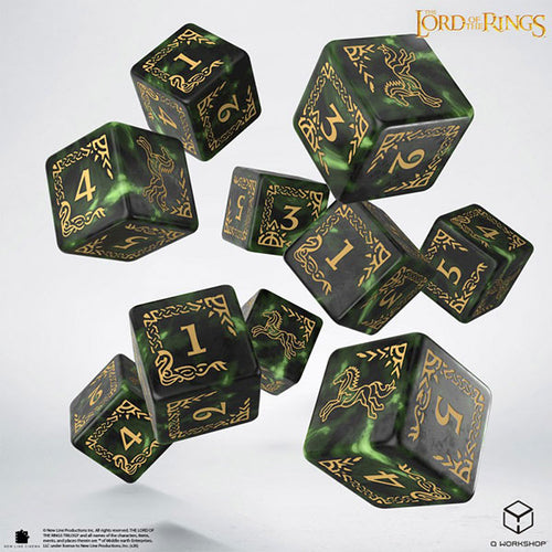 10d6 Set The Lord of the Rings - Rohan - Dice Set