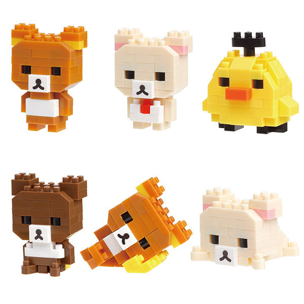 Rilakkuma nanoblock Vol 1 Blind Box (6 ct)