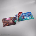 GameGenic Reality Fracture Double Sided Playmat - Kiora of Salt and Sand/Kiora of Fire and Ashes
