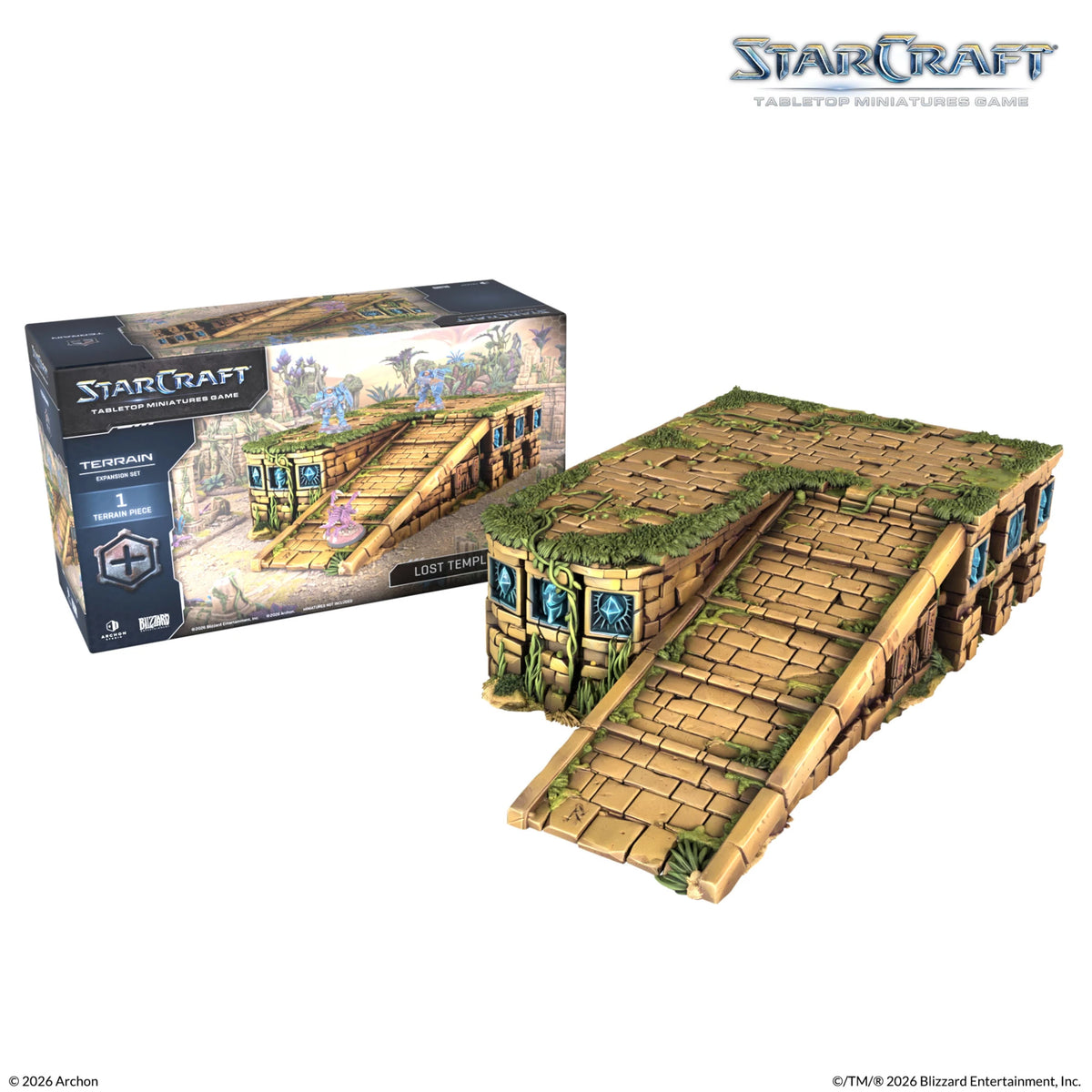 StarCraft TMG - Terrain Lost Temple Ramp