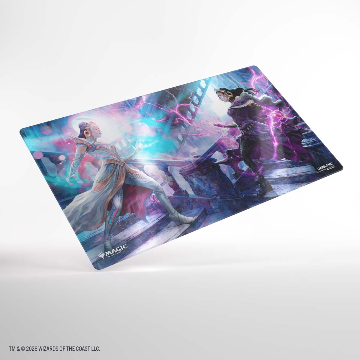GameGenic Reality Fracture Shiny Playmat - Liliana Devoted Healer/Liliana Callous Necromancer