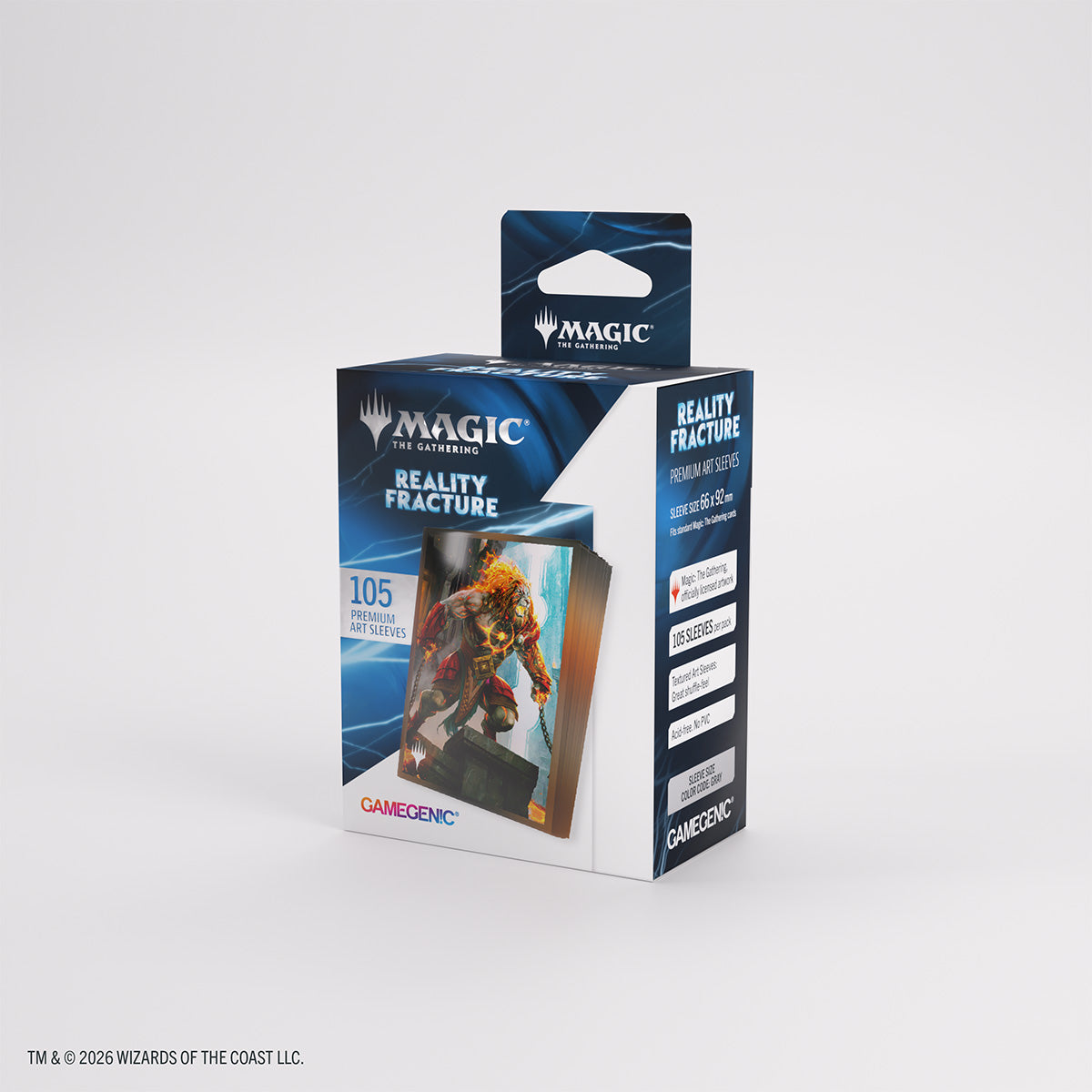 GameGenic Reality Fracture Art Sleeves  - Ajani Path of Vengeance