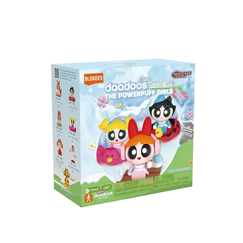 Powerpuff Girls Blokees: daadoos - Nest Series 01 - Operation Snow Fluffy Blind Box